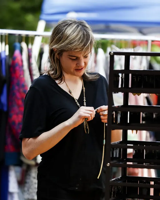 Hangin' N Slangin' pop-up market in Denver